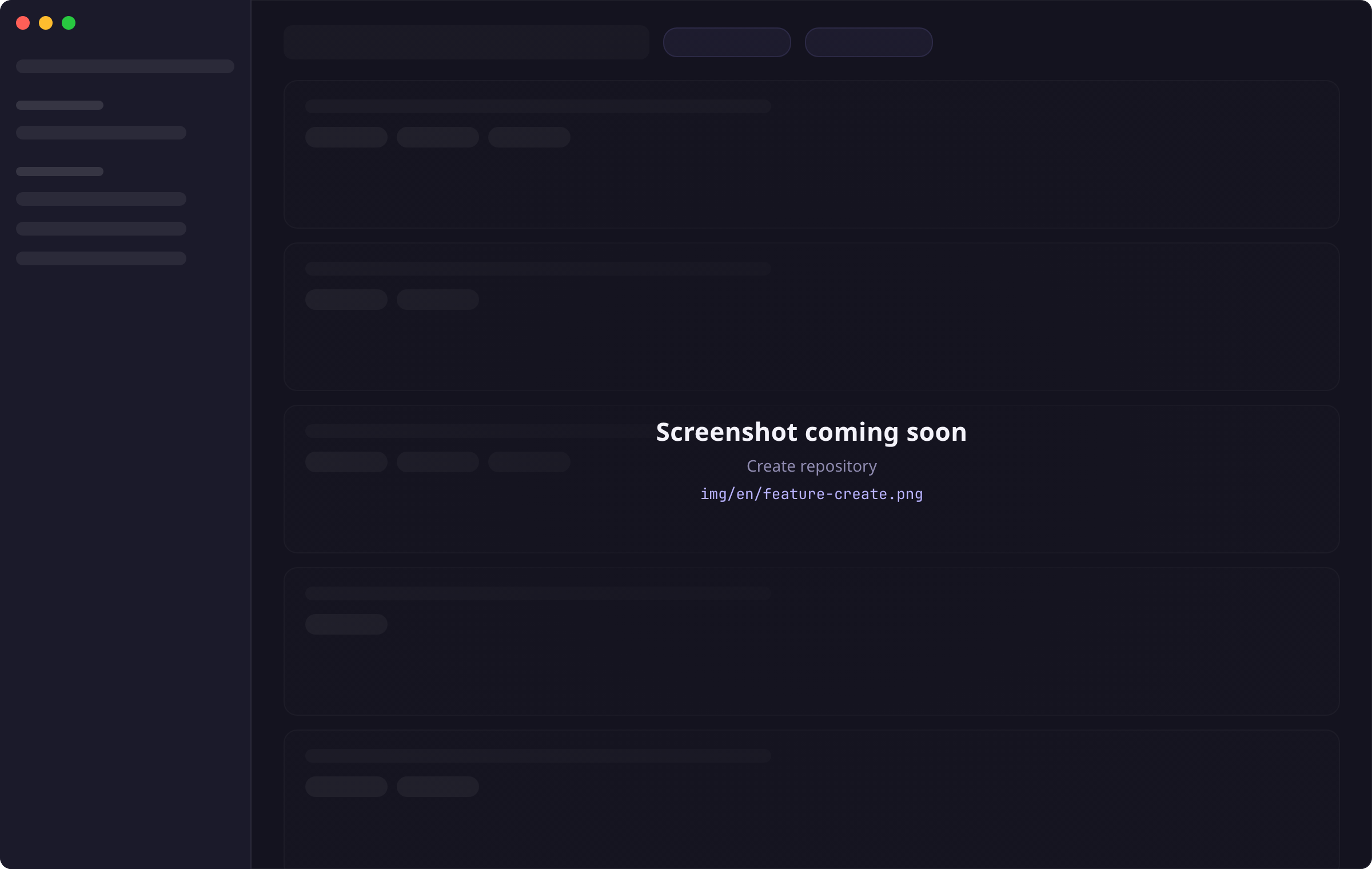 The create-repository dialog (screenshot coming soon)